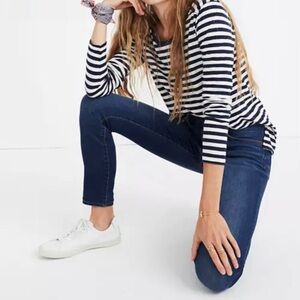 Madewell Road Trip Denim Jeggings Blue Denim Jean Stretchy Pants Jansen Wash 23